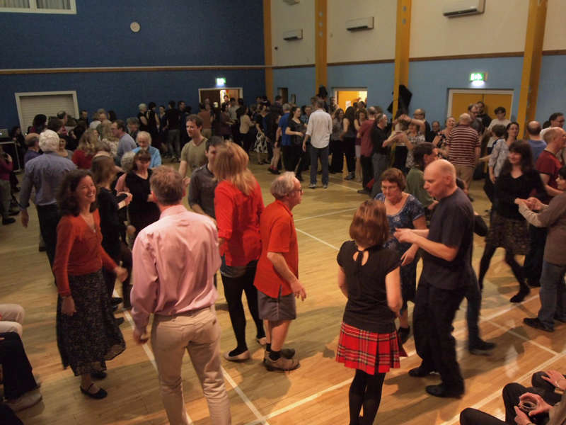 Packed dance floor